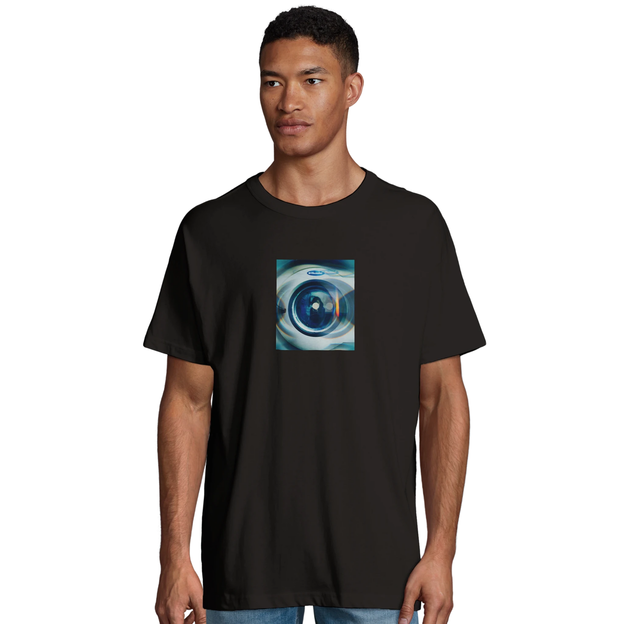 Real - "Around and Around" T-shirt Deep Black S 4