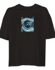 Real - "Around and Around" T-shirt Deep Black XS 1