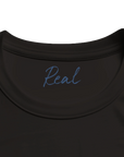 Real - "Around and Around" T-shirt Deep Black XS 2