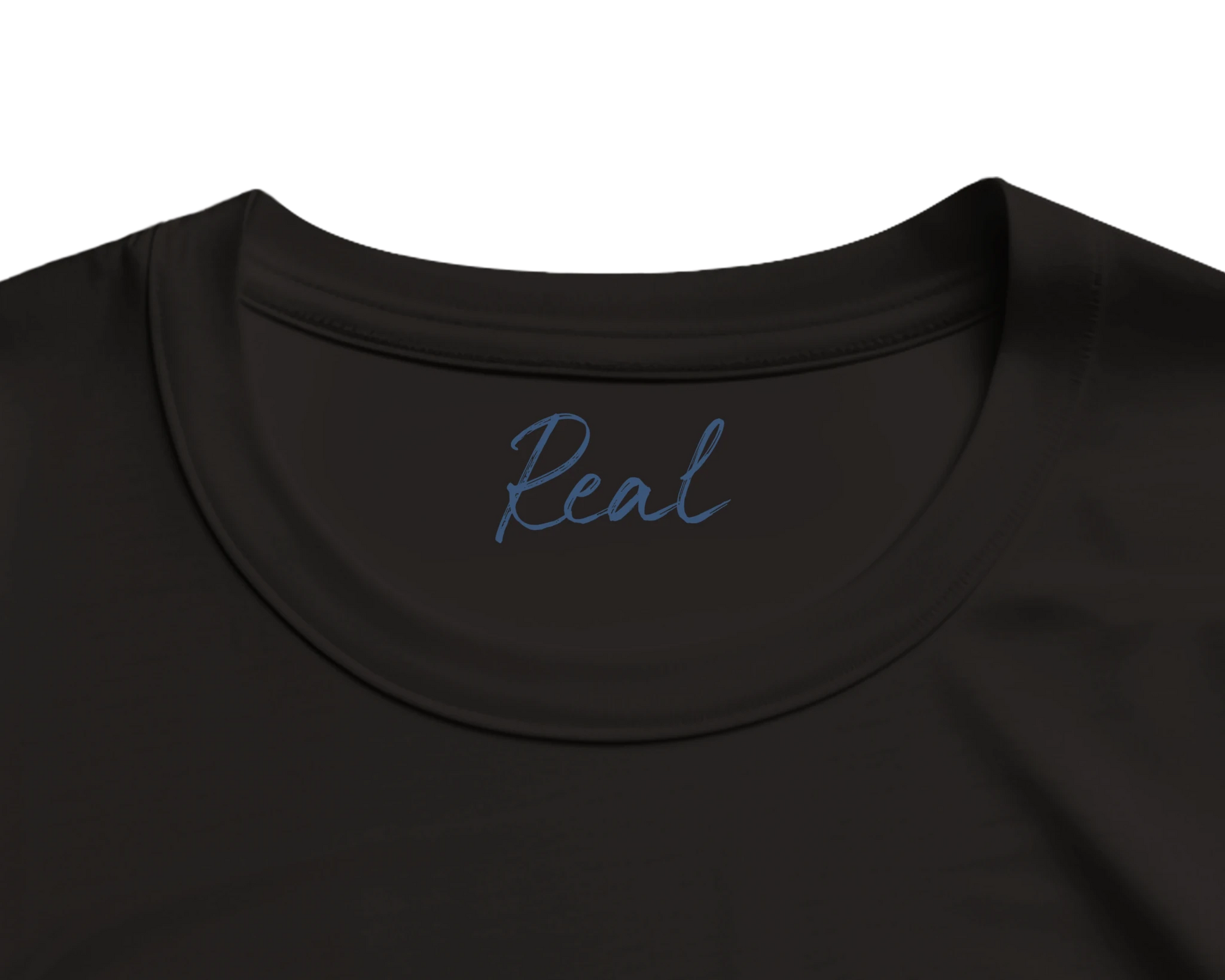 Real - "Around and Around" T-shirt Deep Black XS 2