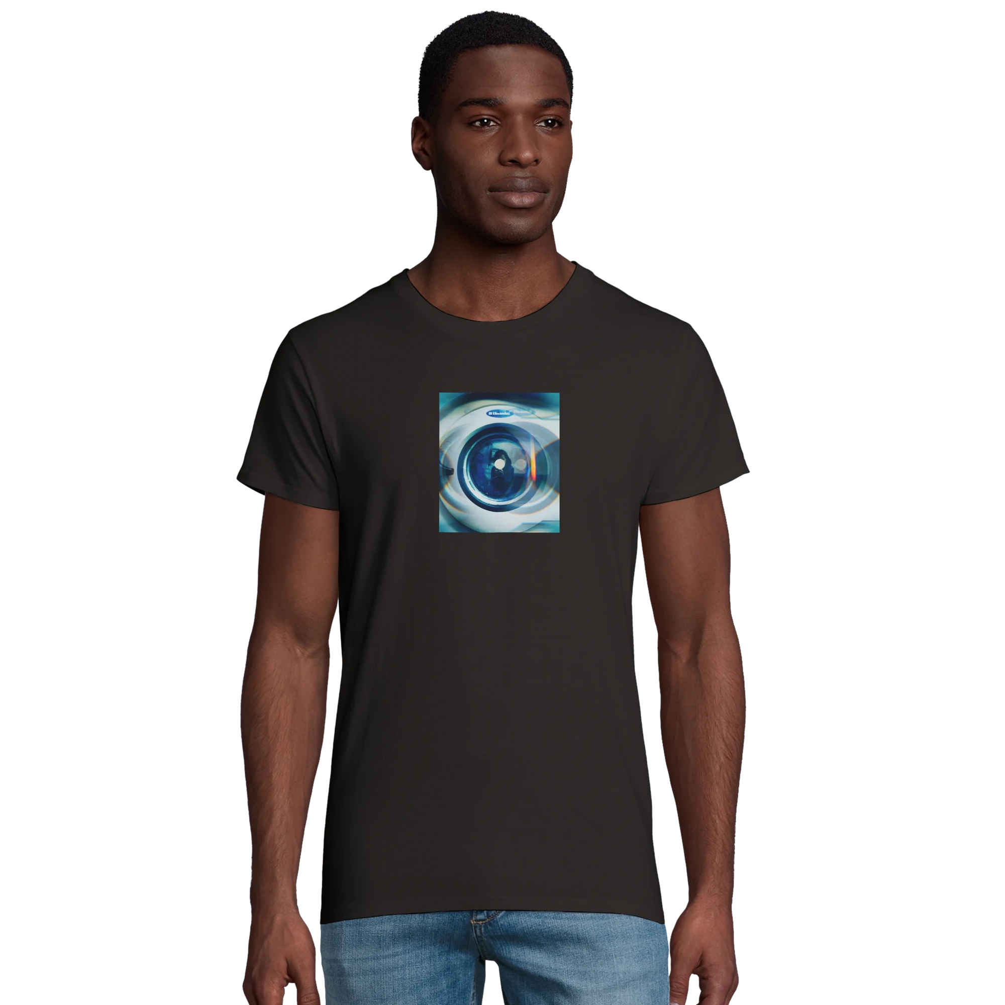 Real - "Around and Around" T-shirt Deep Black XS 37