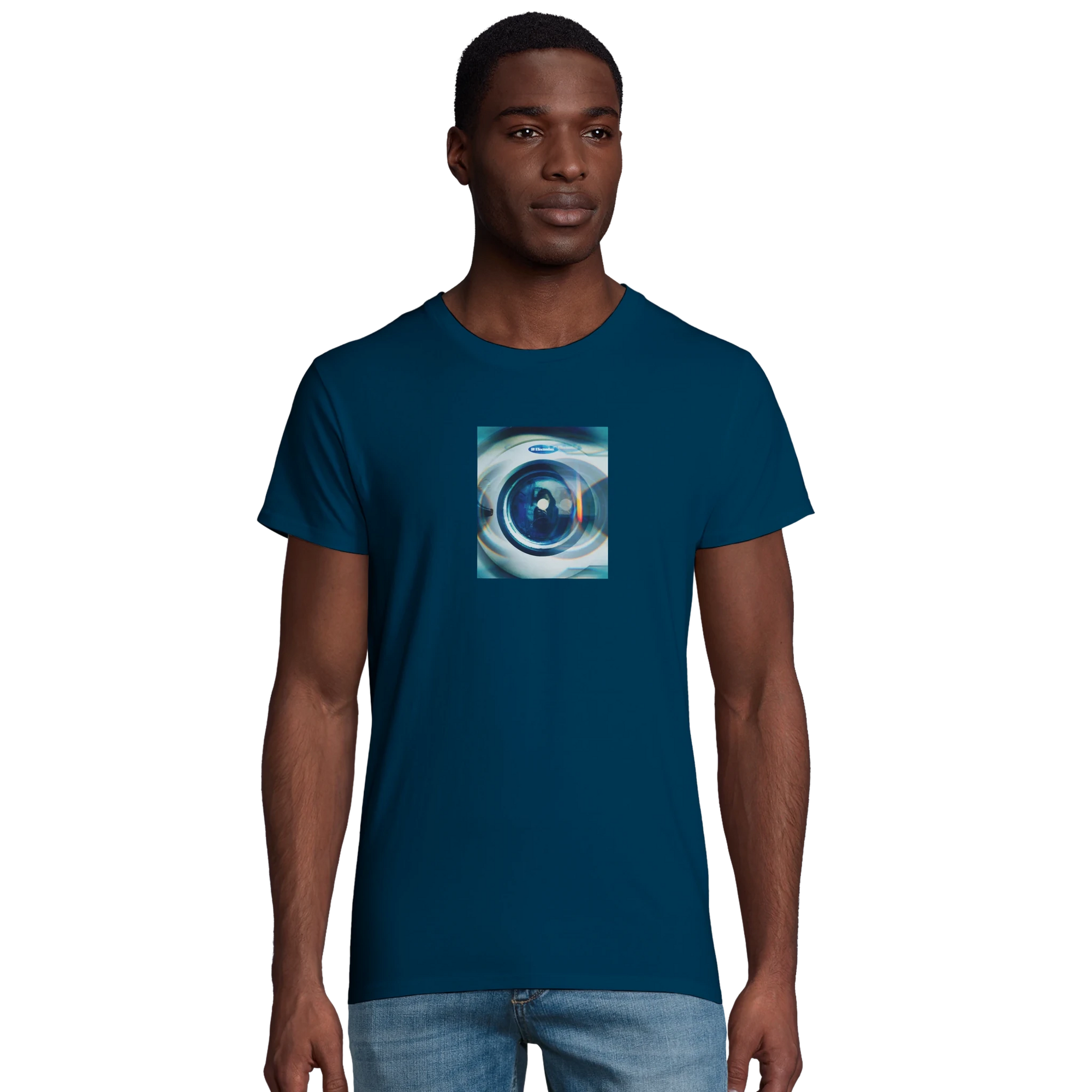 Real - "Around and Around" T-shirt denim XS 49