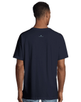 Real - "Around and Around" T-shirt French Navy S 5
