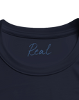 Real - "Around and Around" T-shirt French Navy S 2