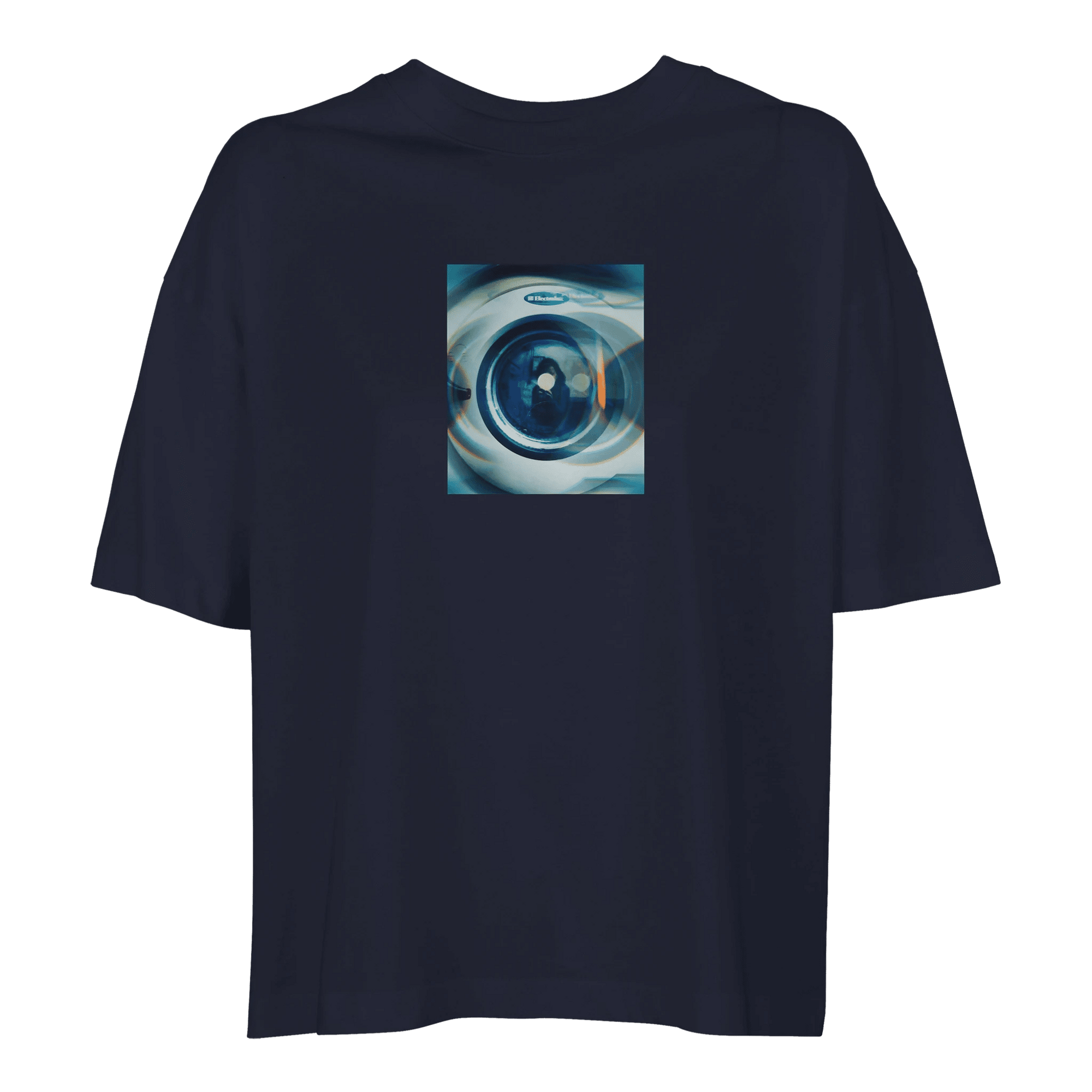 Real - "Around and Around" T-shirt French Navy XS 1