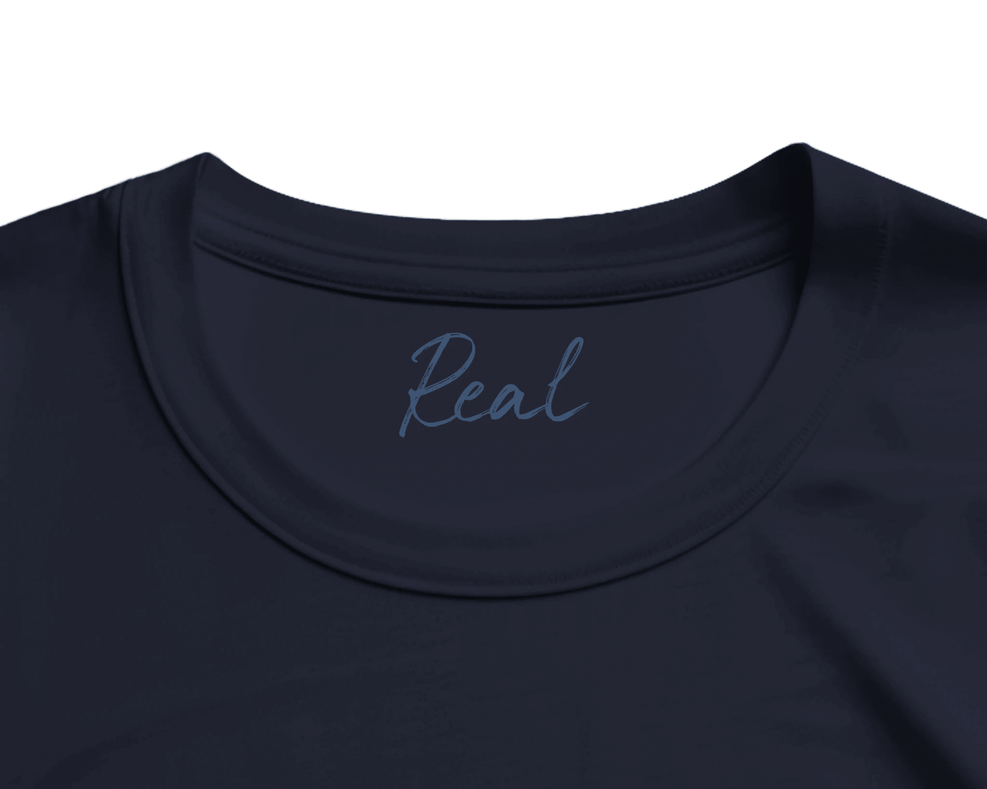 Real - "Around and Around" T-shirt French Navy XS 2