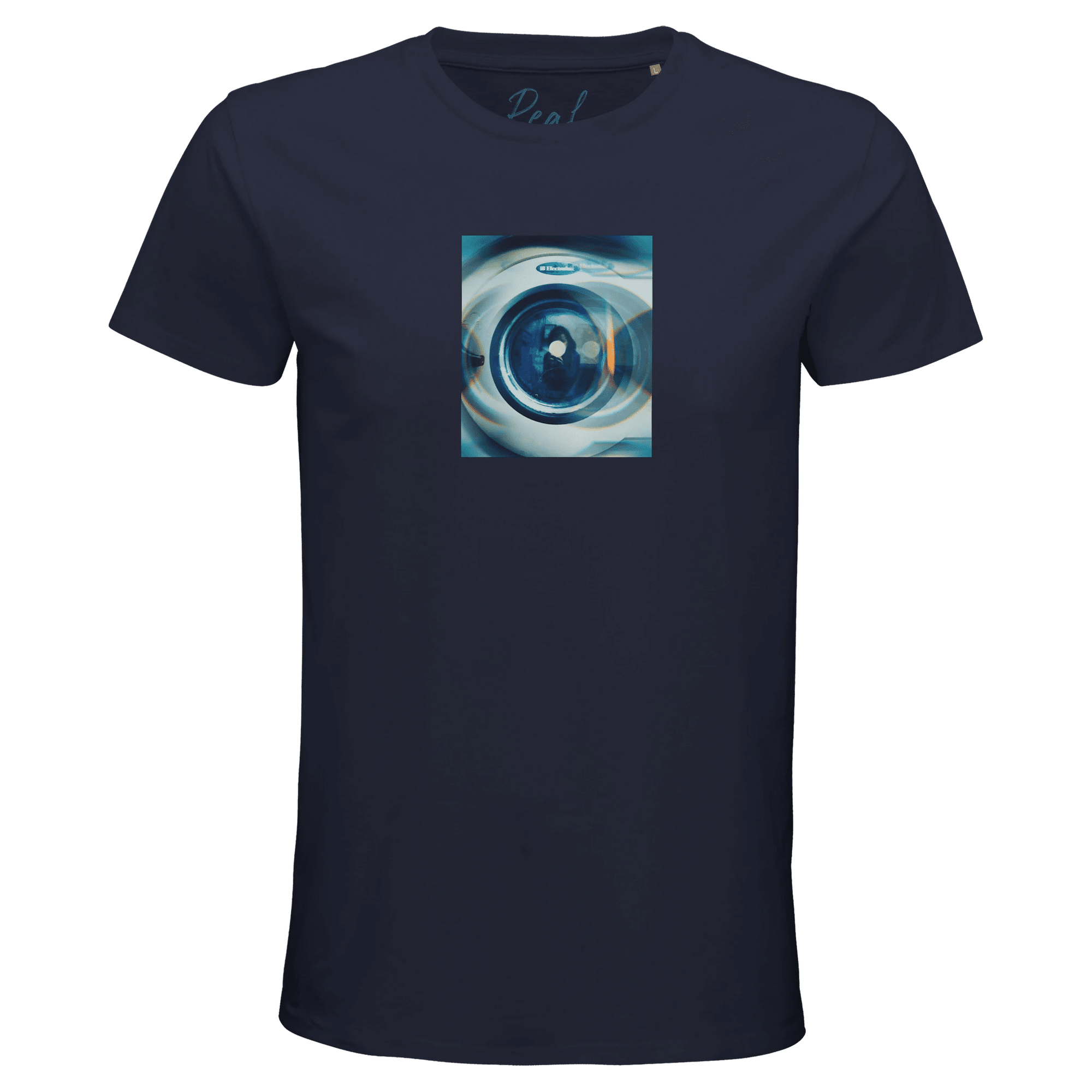 Real - "Around and Around" T-shirt French Navy XS 17