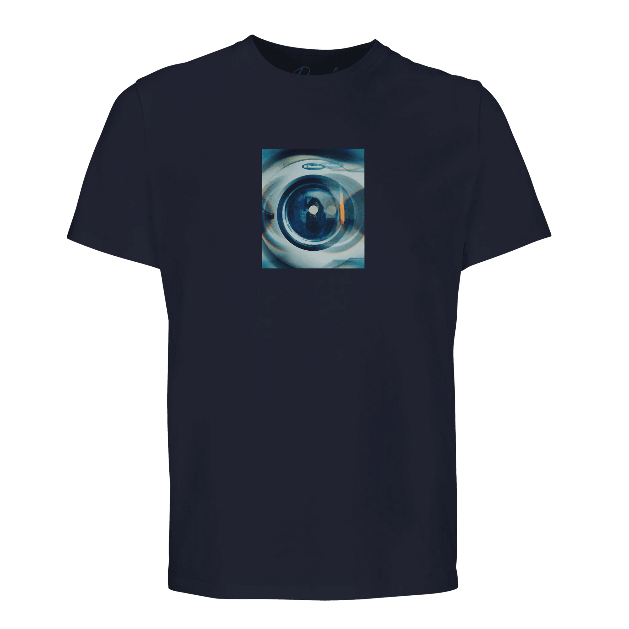 Real - "Around and Around" T-shirt French Navy XS 1