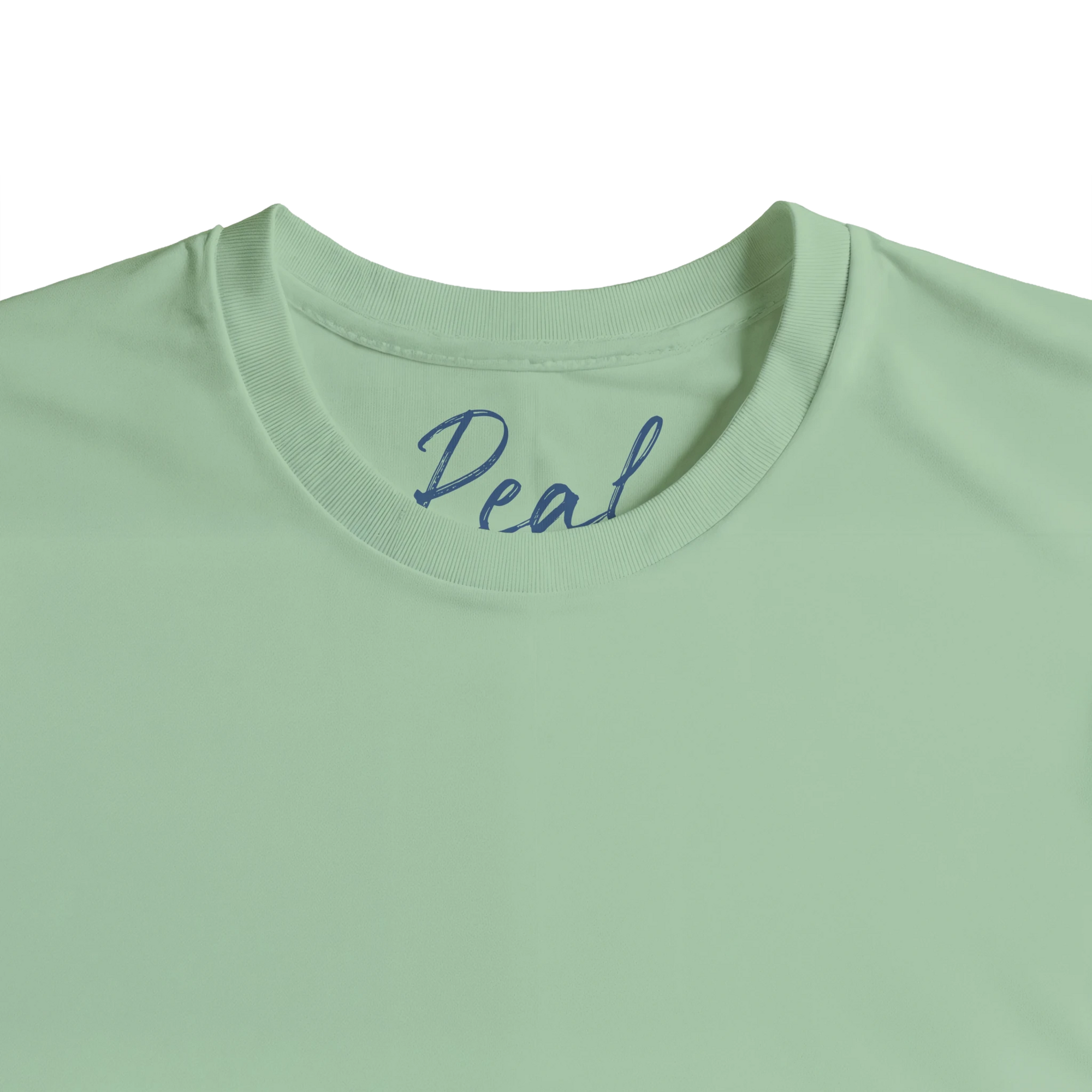 Real - "Around and Around" T-shirt frozen green XS 2