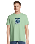 Real - "Around and Around" T-shirt frozen green XS 4
