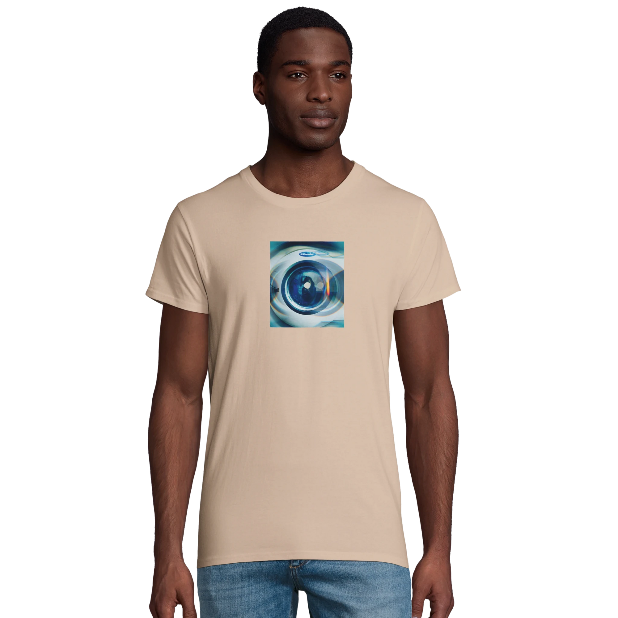 Real - "Around and Around" T-shirt Khaki XS 31