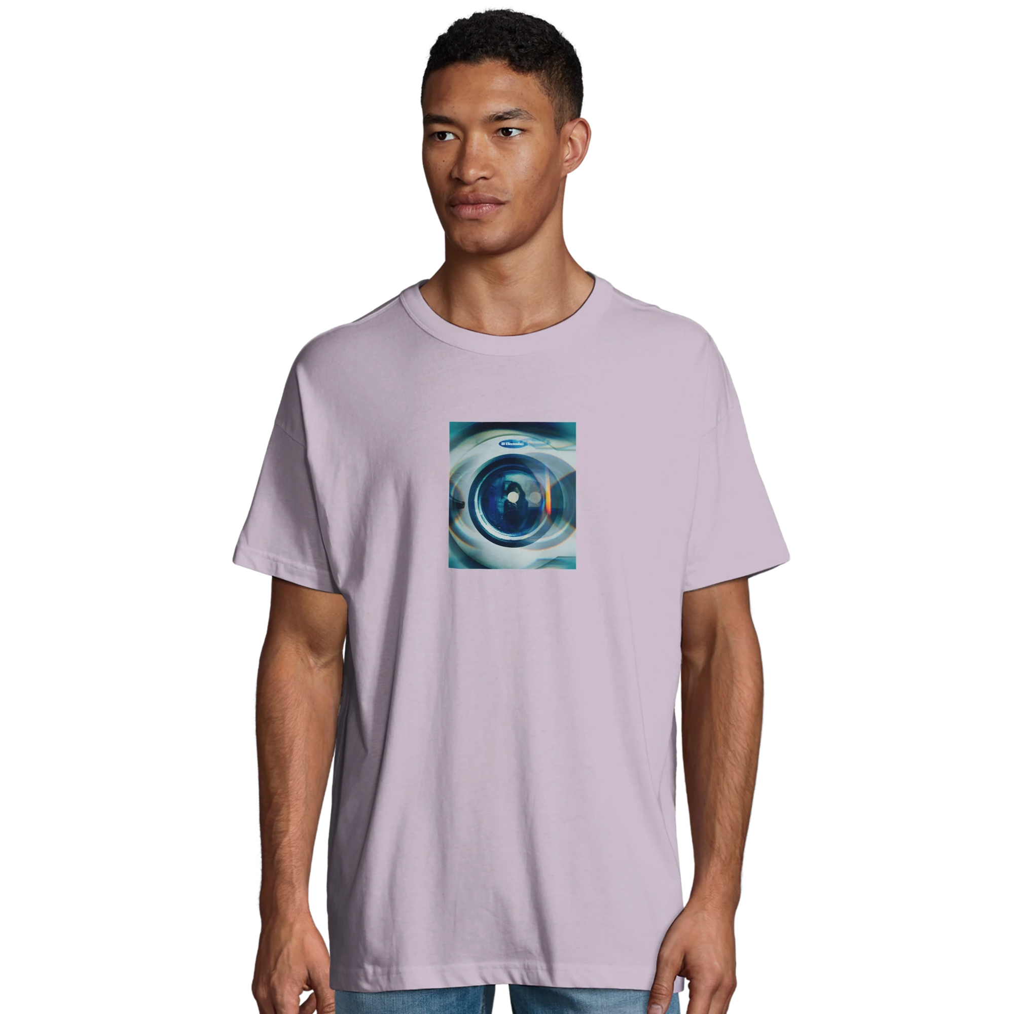 Real - "Around and Around" T-shirt lilak S 4