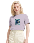 Real - "Around and Around" T-shirt lilak XS 6