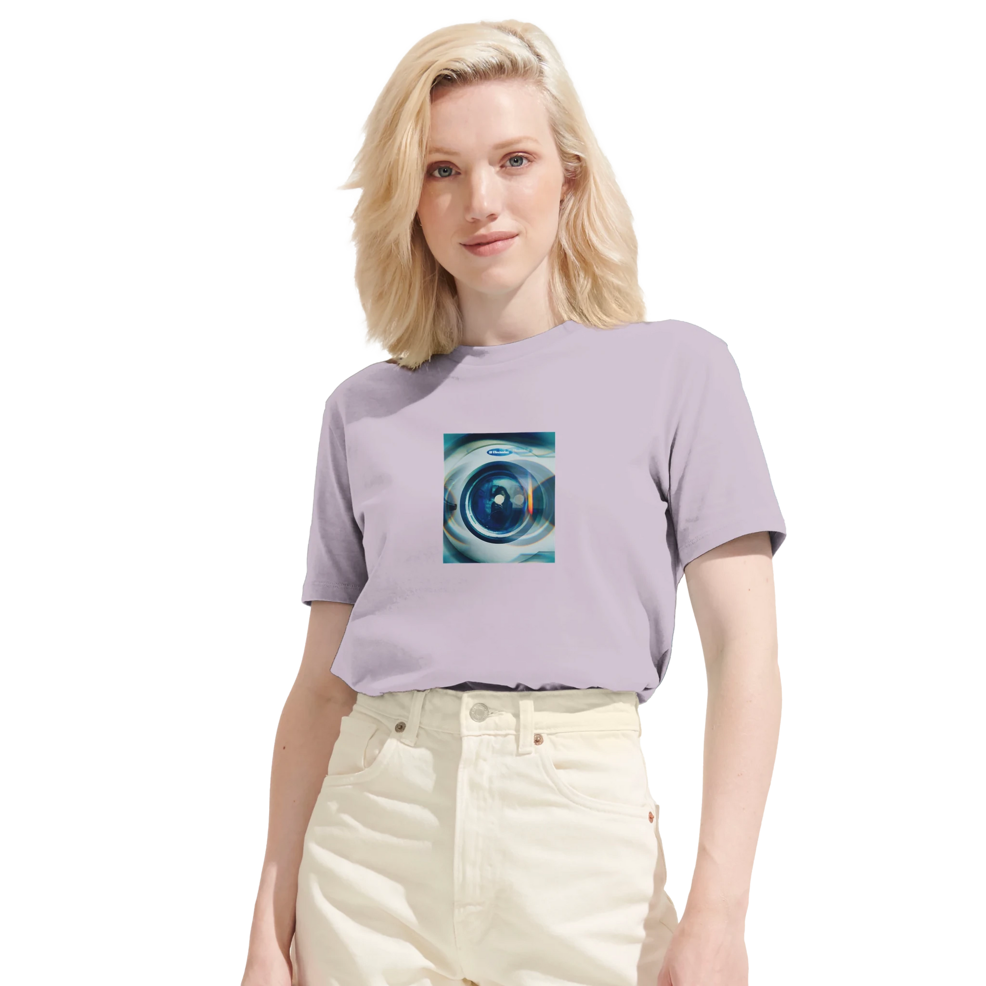 Real - "Around and Around" T-shirt lilak XS 6