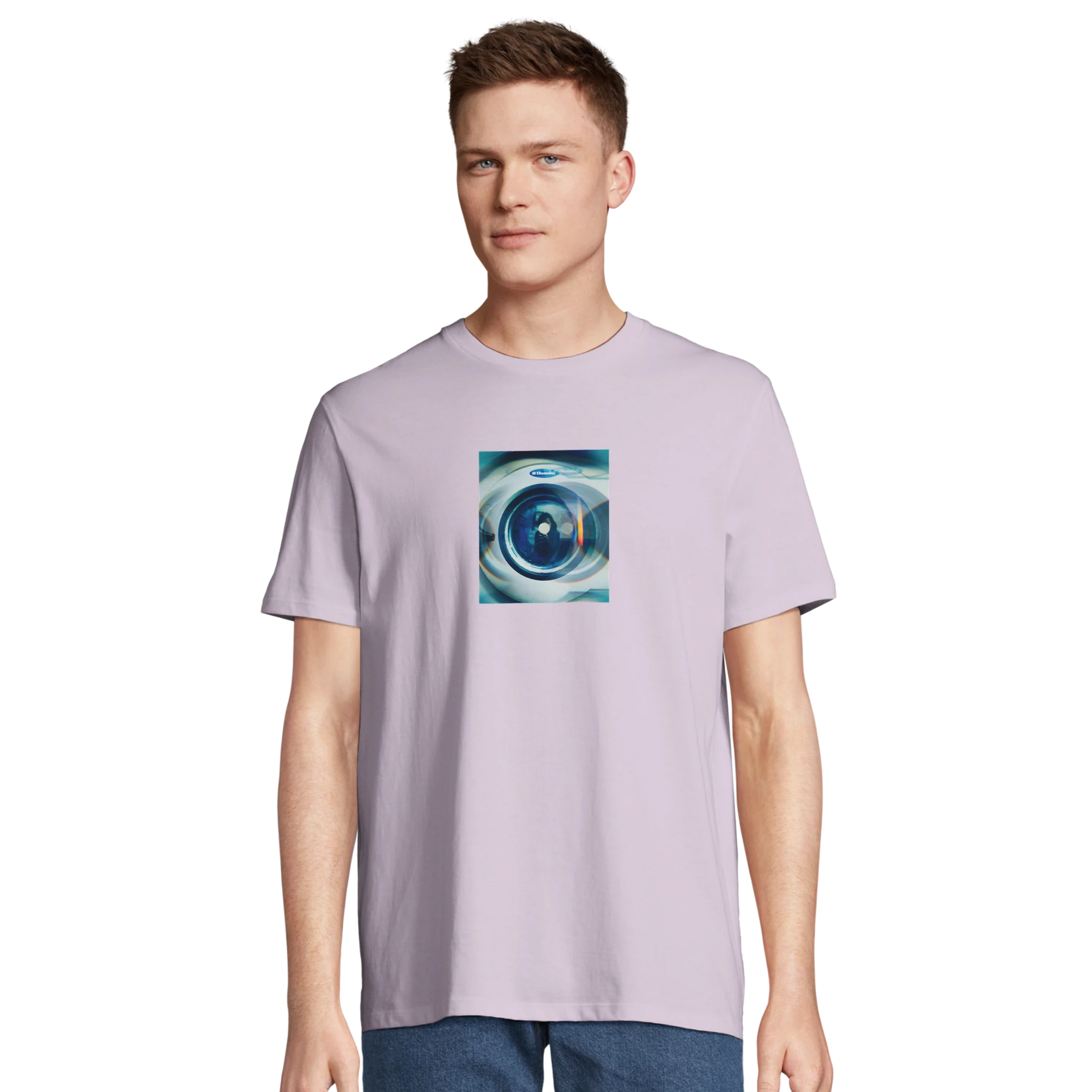 Real - "Around and Around" T-shirt lilak XS 4