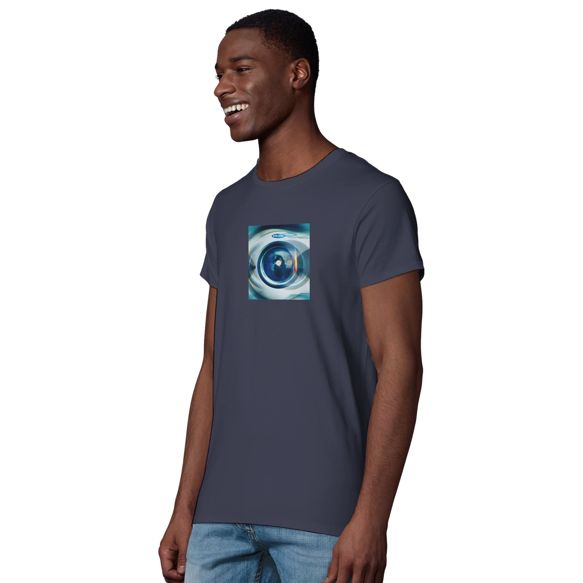 Real - "Around and Around" T-shirt mouse grey XS 63