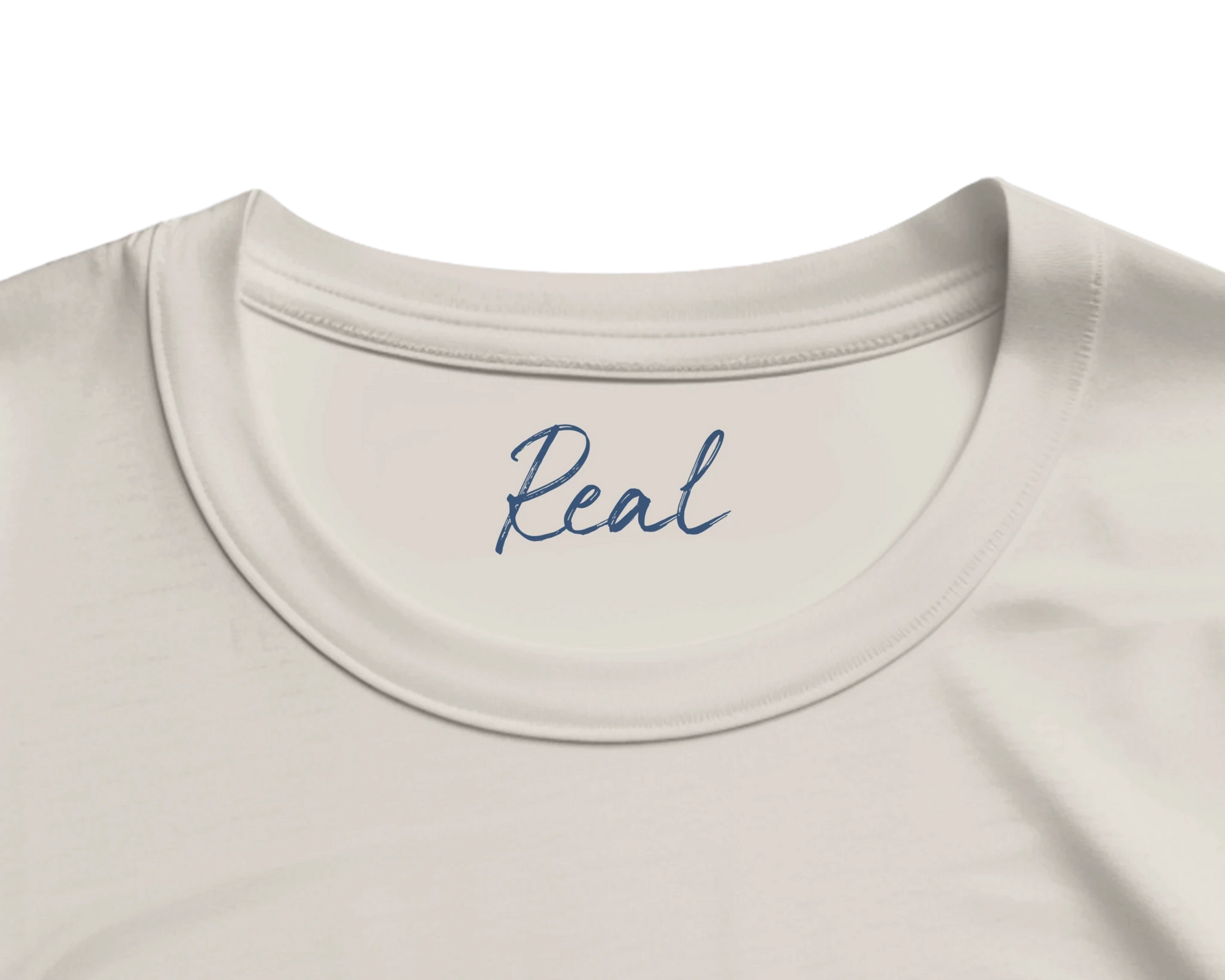 Real - "Around and Around" T-shirt Off White S 2
