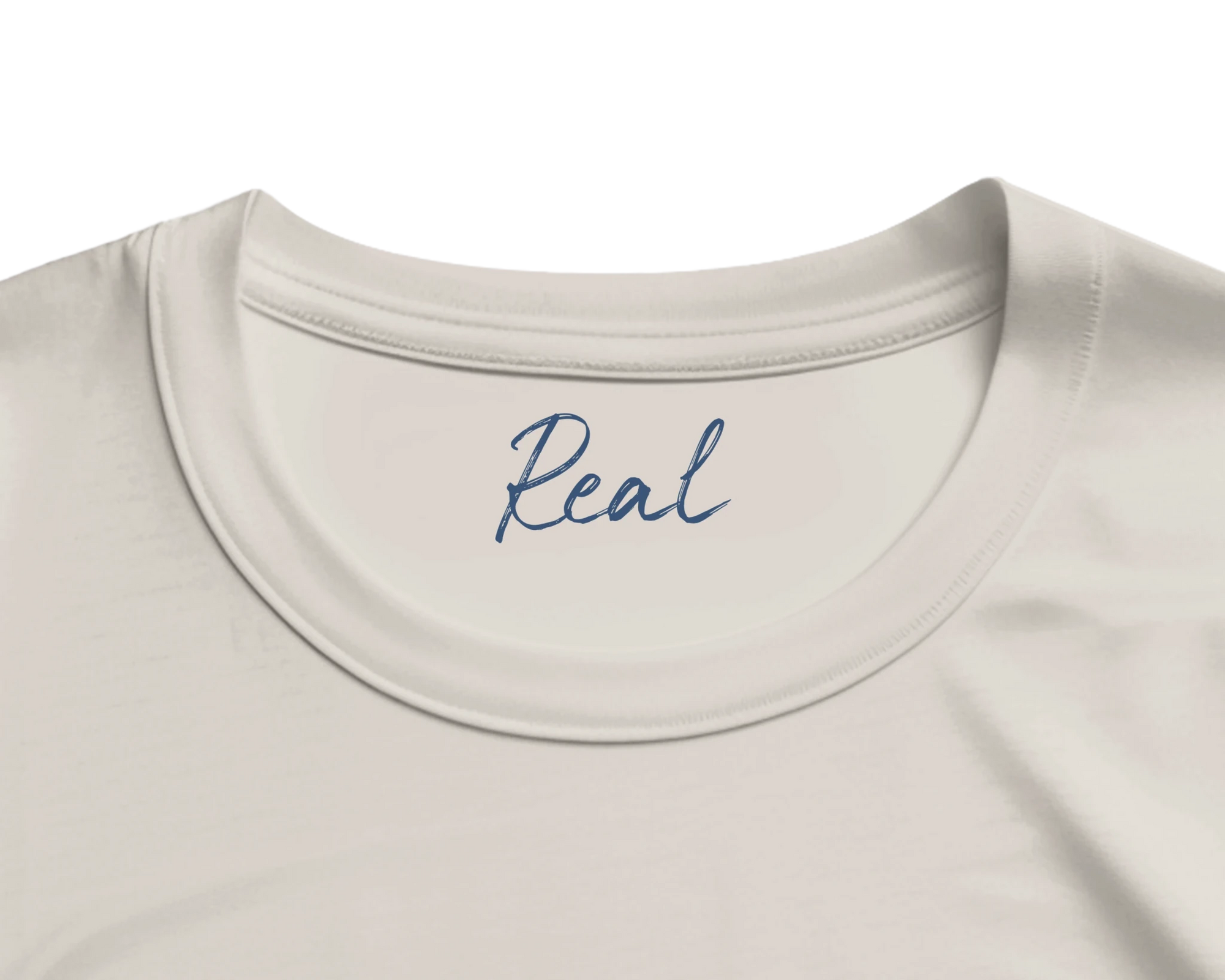 Real - "Around and Around" T-shirt Off White XS 2