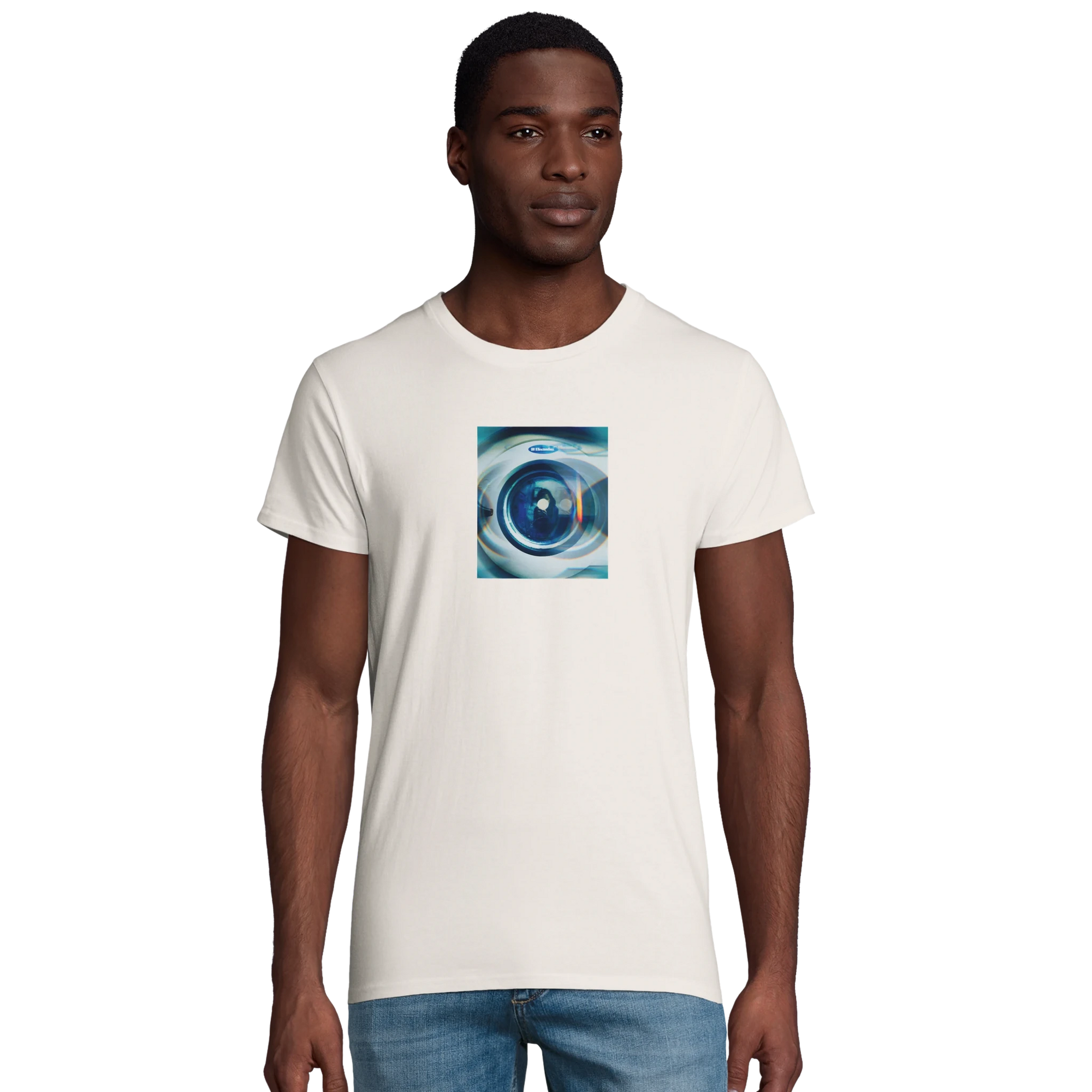 Real - "Around and Around" T-shirt Off White XS 13