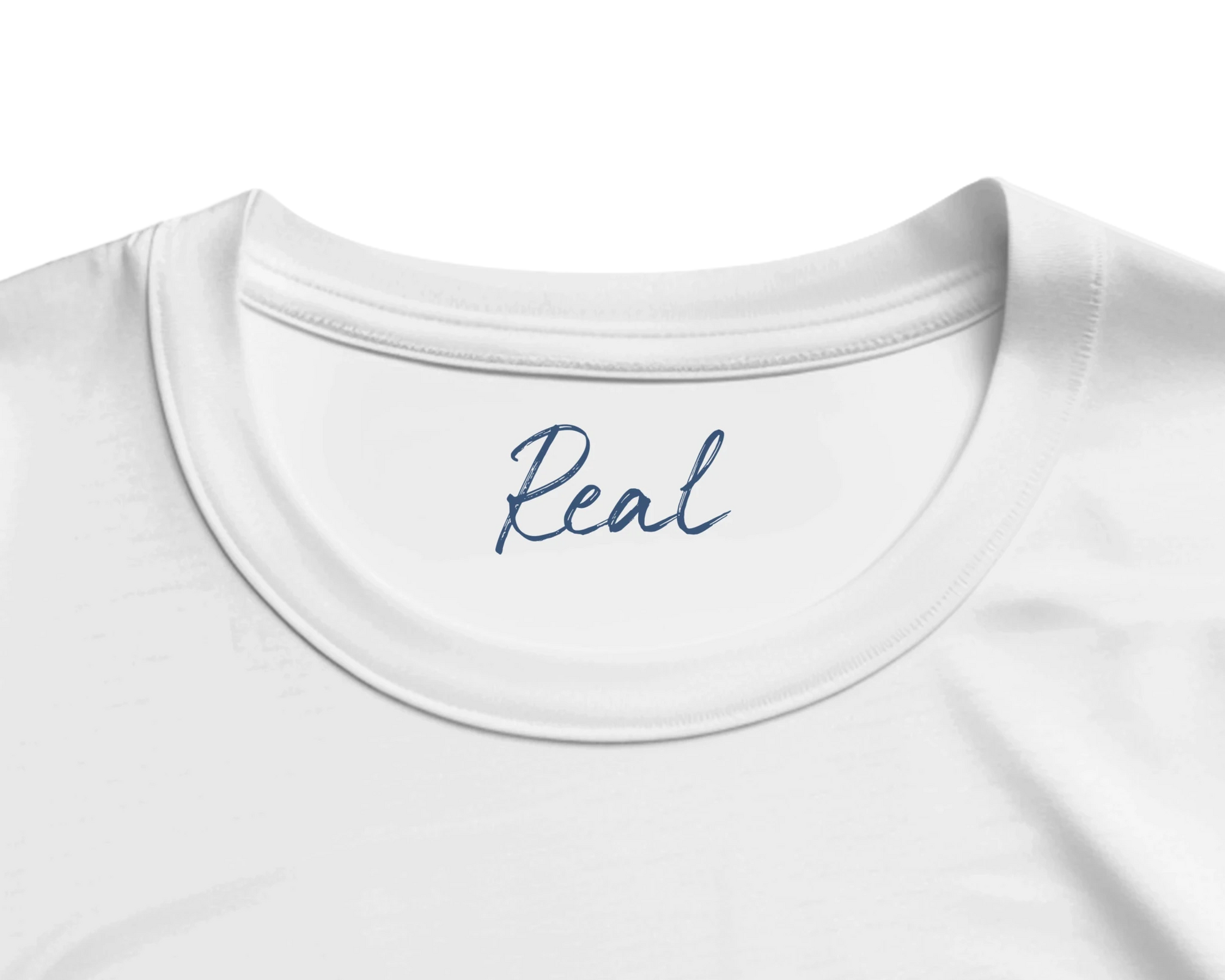 Real - "Around and Around" T-shirt White S 2