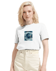 Real - "Around and Around" T-shirt White XS 6