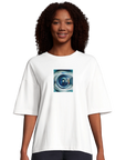 Real - "Around and Around" T-shirt White XS 4
