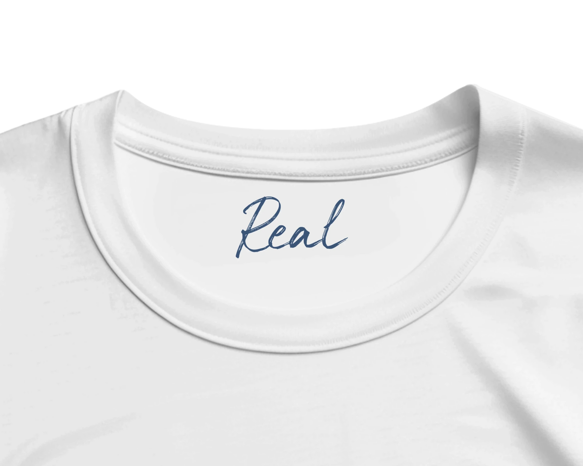 Real - "Around and Around" T-shirt White XS 2