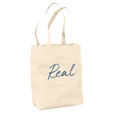 Real - "Around And Around" Tote Bag Natural 4