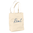 Real - "Around And Around" Tote Bag Natural 4