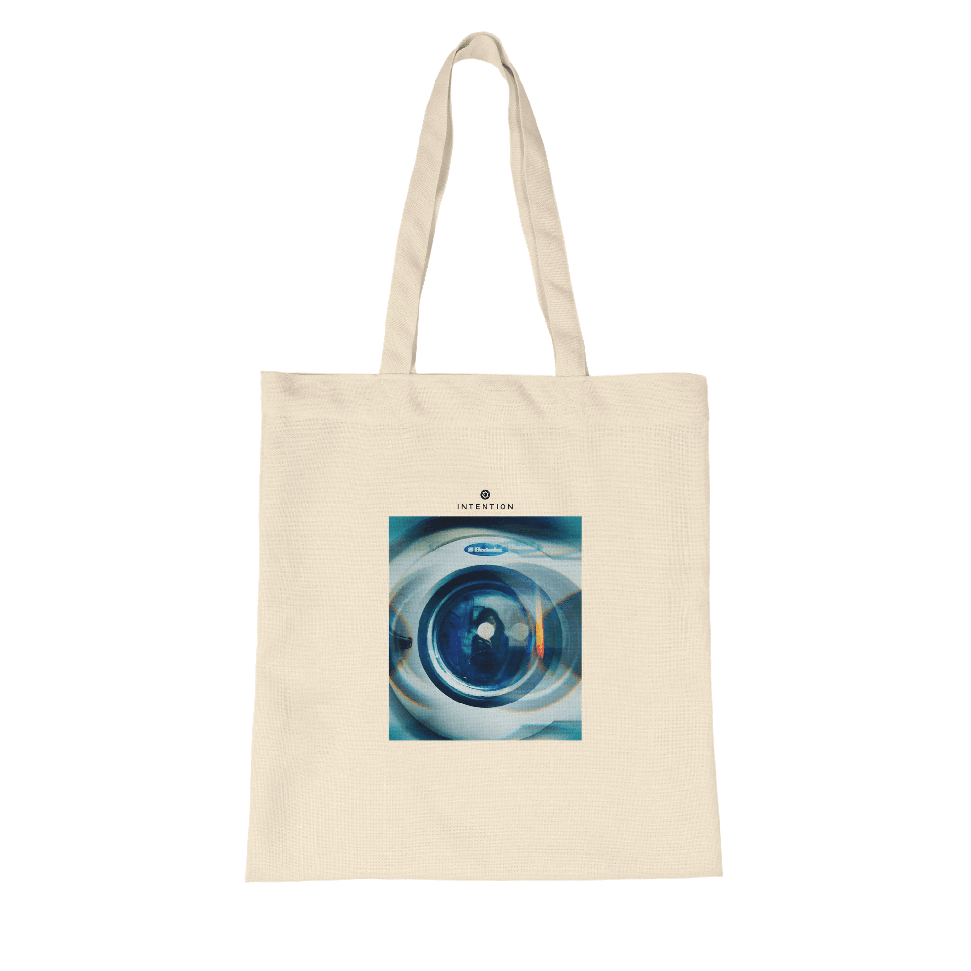 Real - "Around And Around" Tote Bag Natural 1