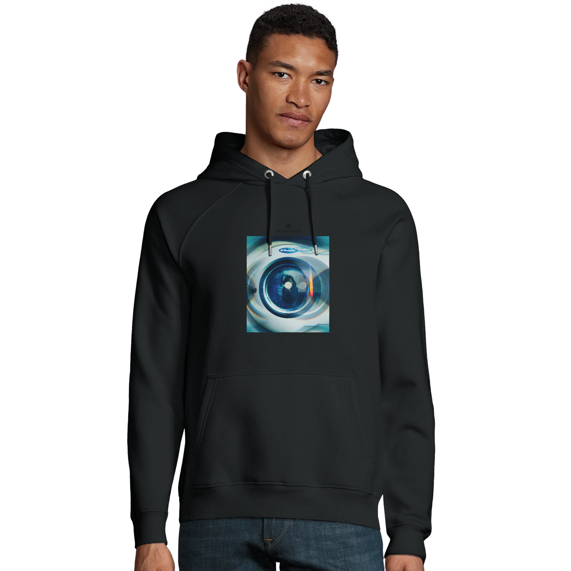 Real - "Around and Around" Hoodie Black 3