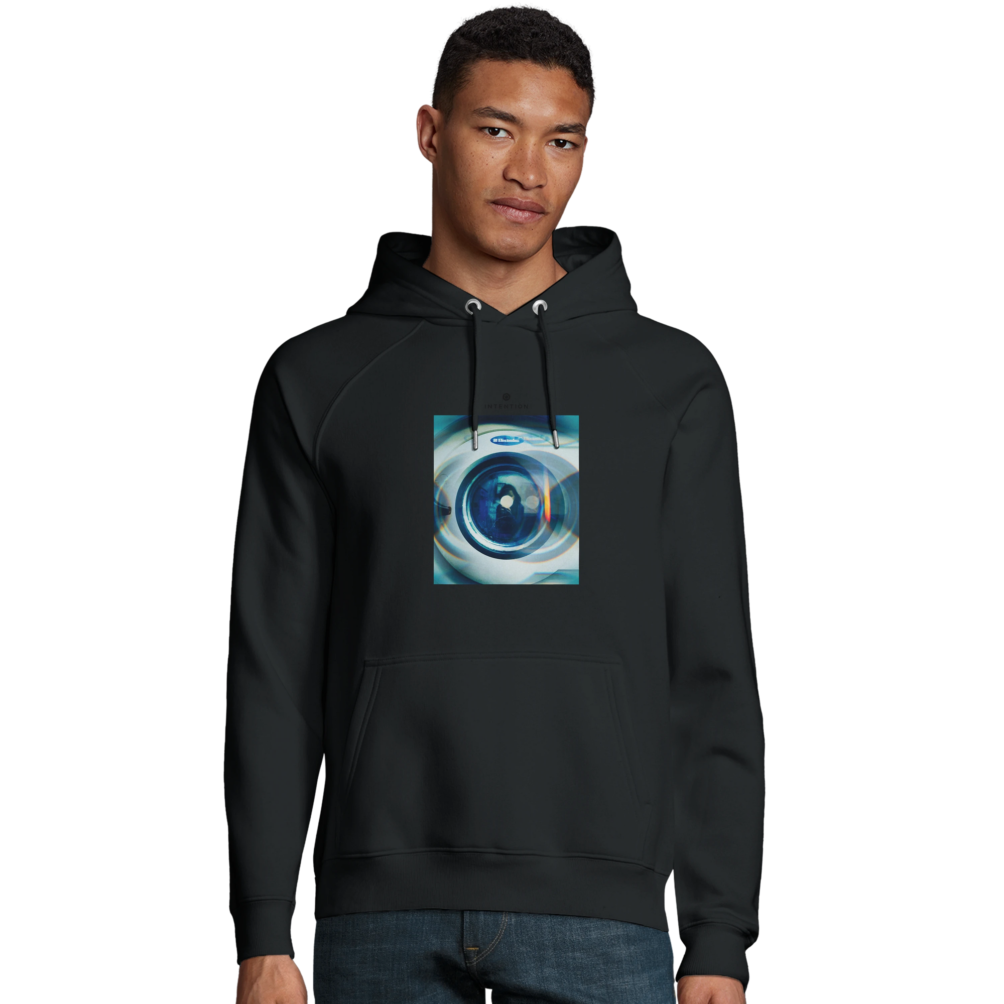 Real - "Around and Around" Hoodie Black 3