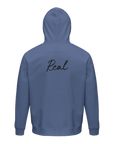 Real - "Around and Around" Hoodie Blue 2