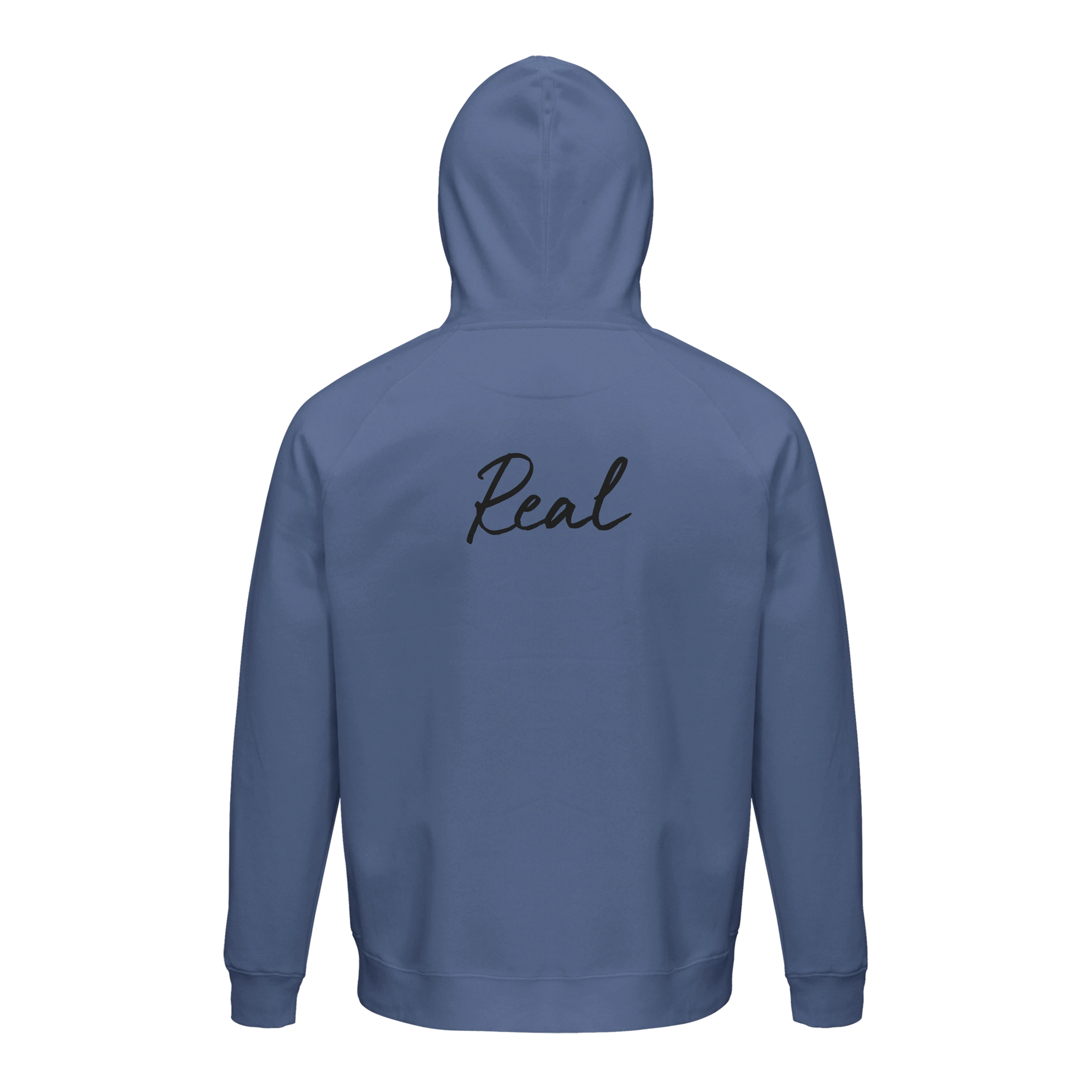 Real - "Around and Around" Hoodie Blue 2