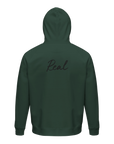 Real - "Around and Around" Hoodie Bottle Green 2