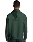 Real - "Around and Around" Hoodie Bottle Green 4