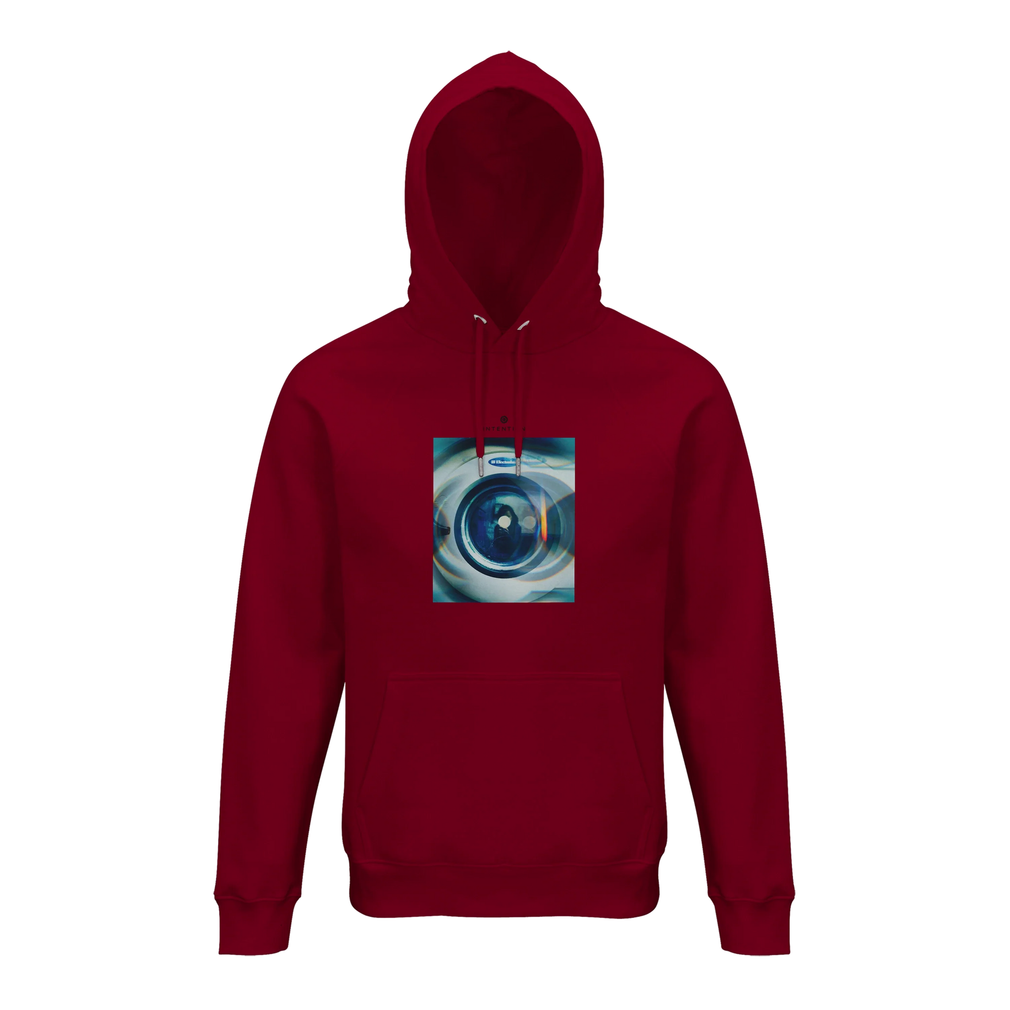 Real - "Around and Around" Hoodie Burgundy 1