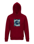 Real - "Around and Around" Hoodie Burgundy 1