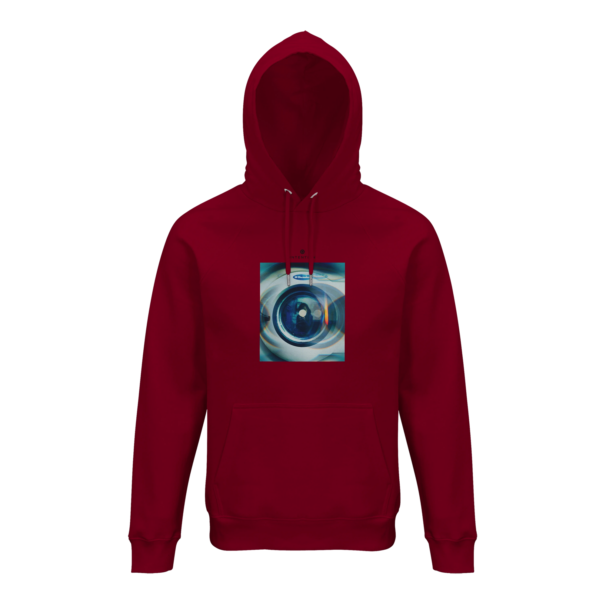 Real - "Around and Around" Hoodie Burgundy 1