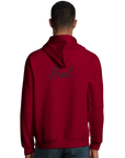 Real - "Around and Around" Hoodie Burgundy 4