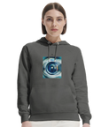 Real - "Around and Around" Hoodie charcoal melange 5