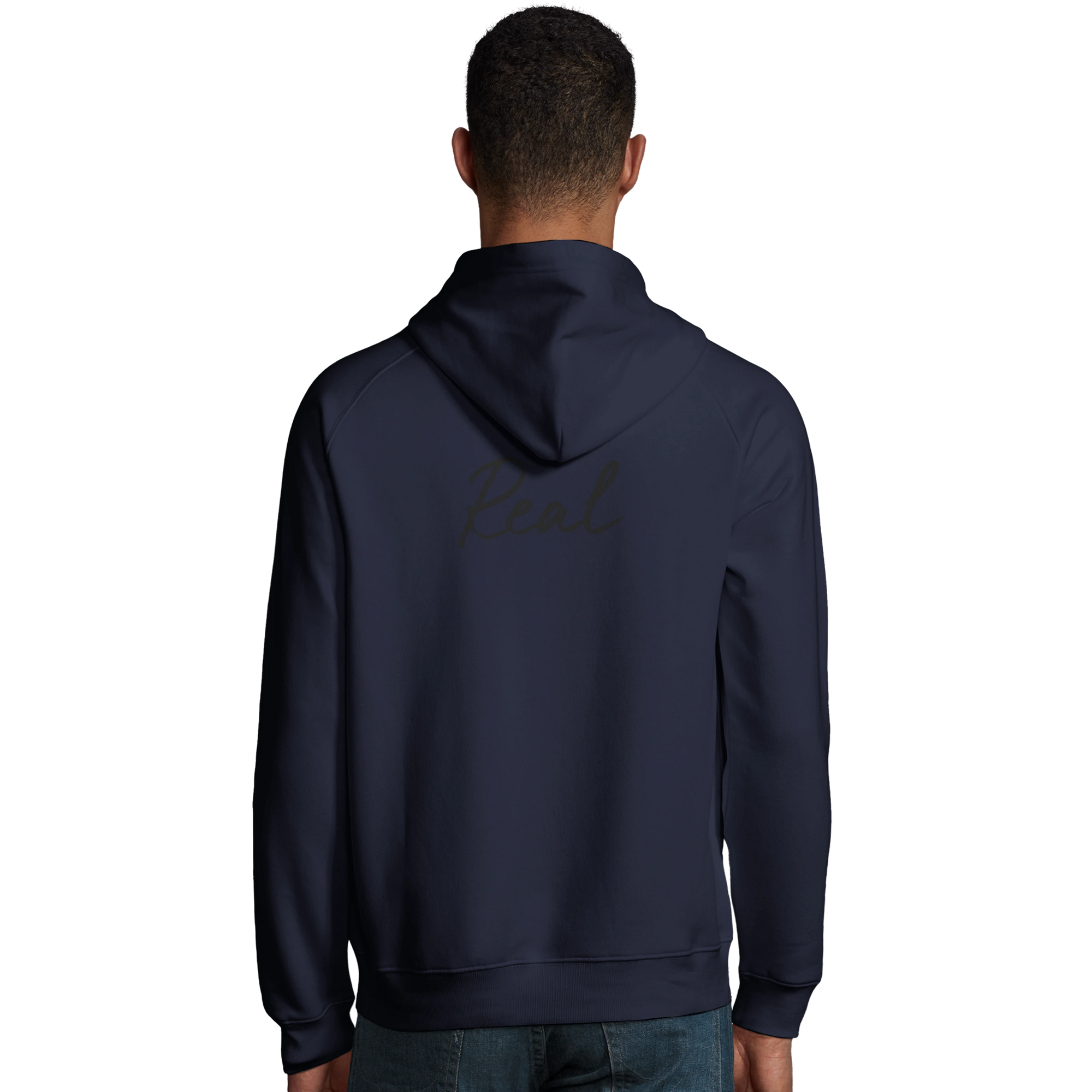 Real - "Around and Around" Hoodie French Navy 4