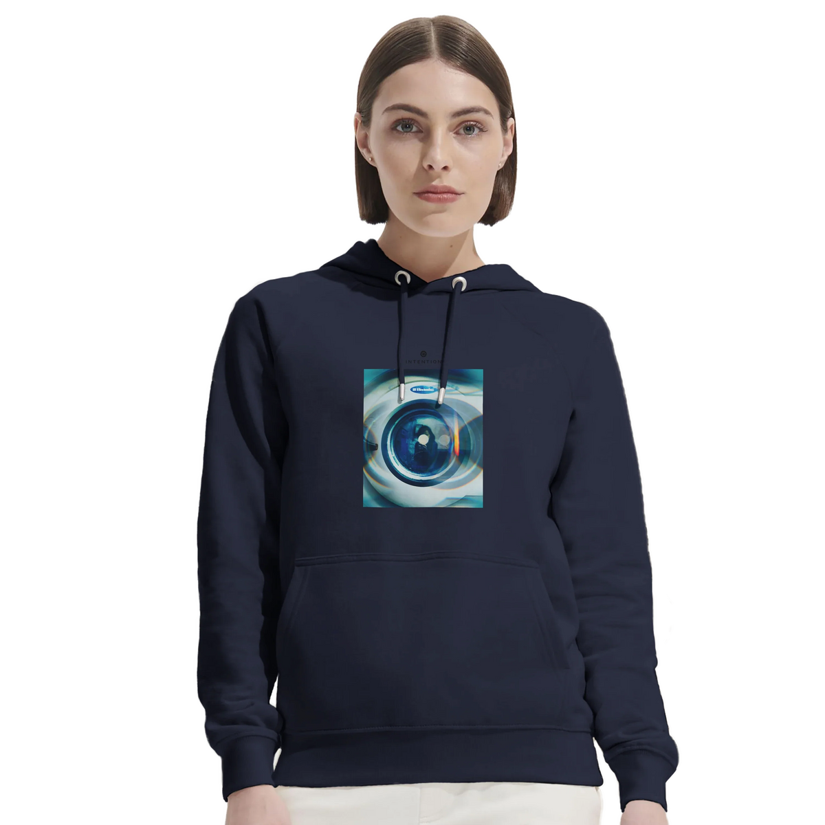 Real - "Around and Around" Hoodie French Navy 5