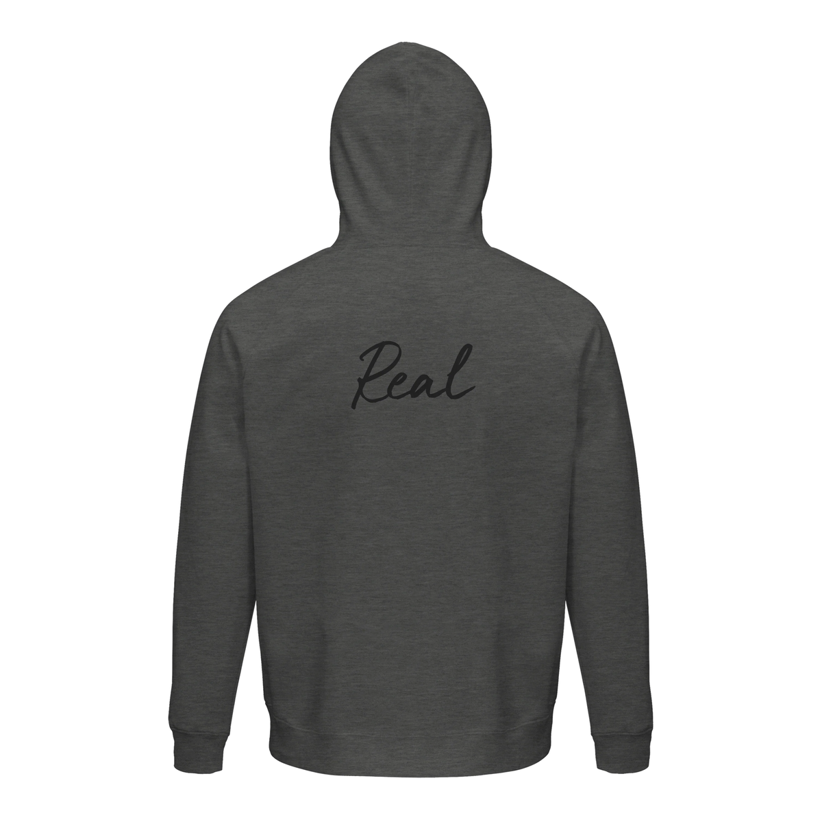 Real - "Around and Around" Hoodie Grey Melange 2
