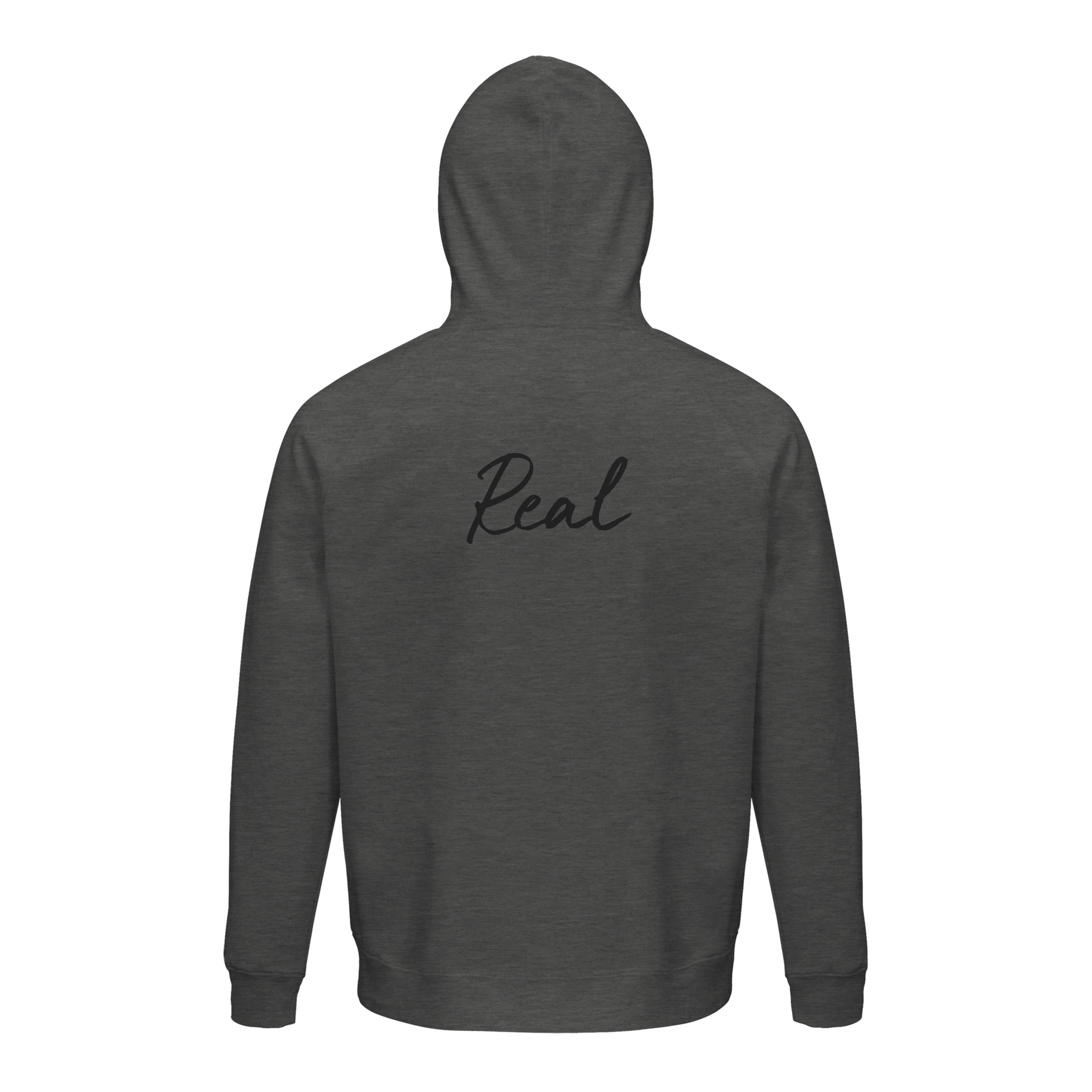 Real - "Around and Around" Hoodie Grey Melange 2
