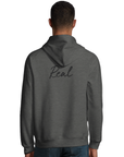 Real - "Around and Around" Hoodie Grey Melange 4