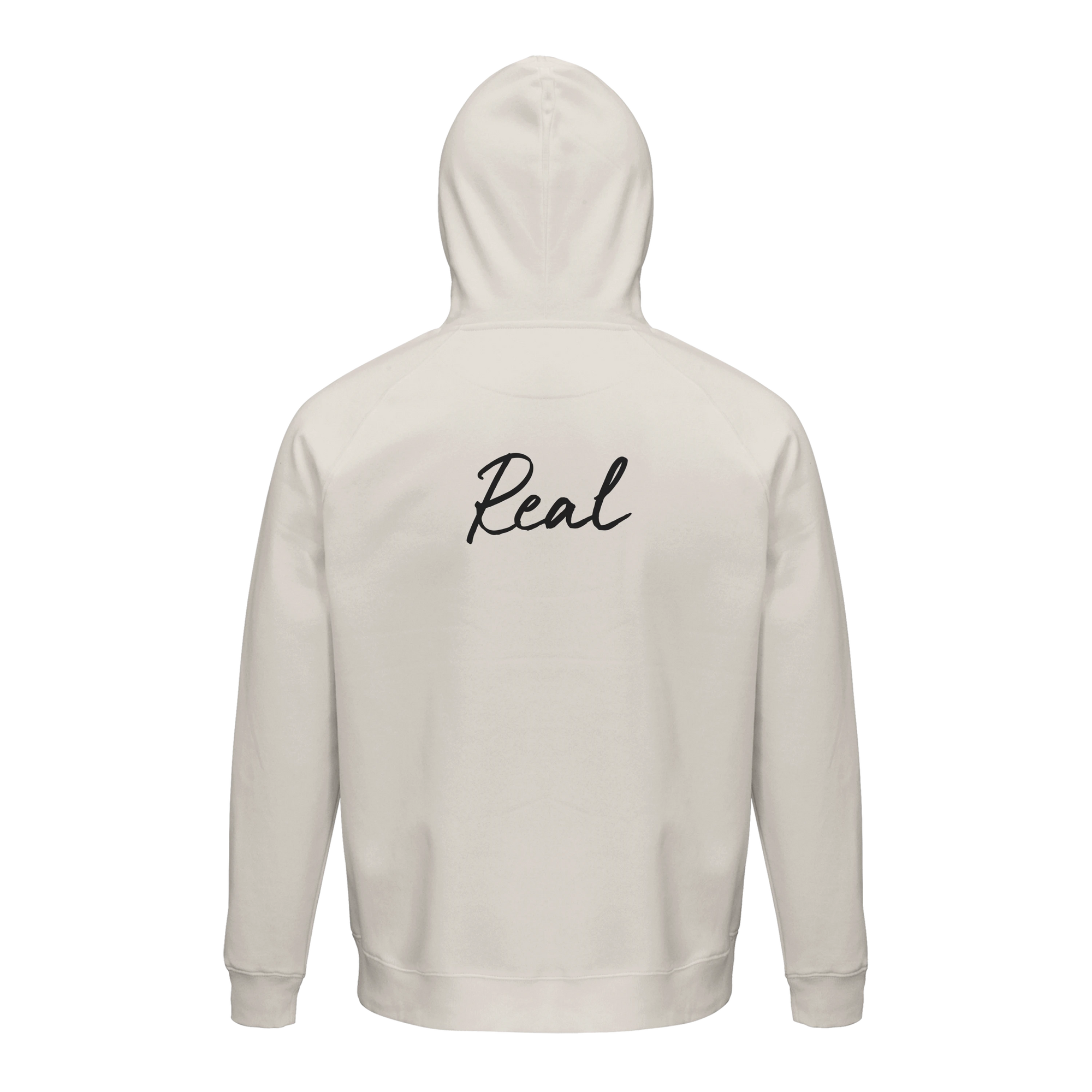 Real - "Around and Around" Hoodie Off White 2