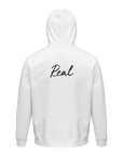 Real - "Around and Around" Hoodie White 2