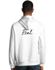 Real - "Around and Around" Hoodie White 4