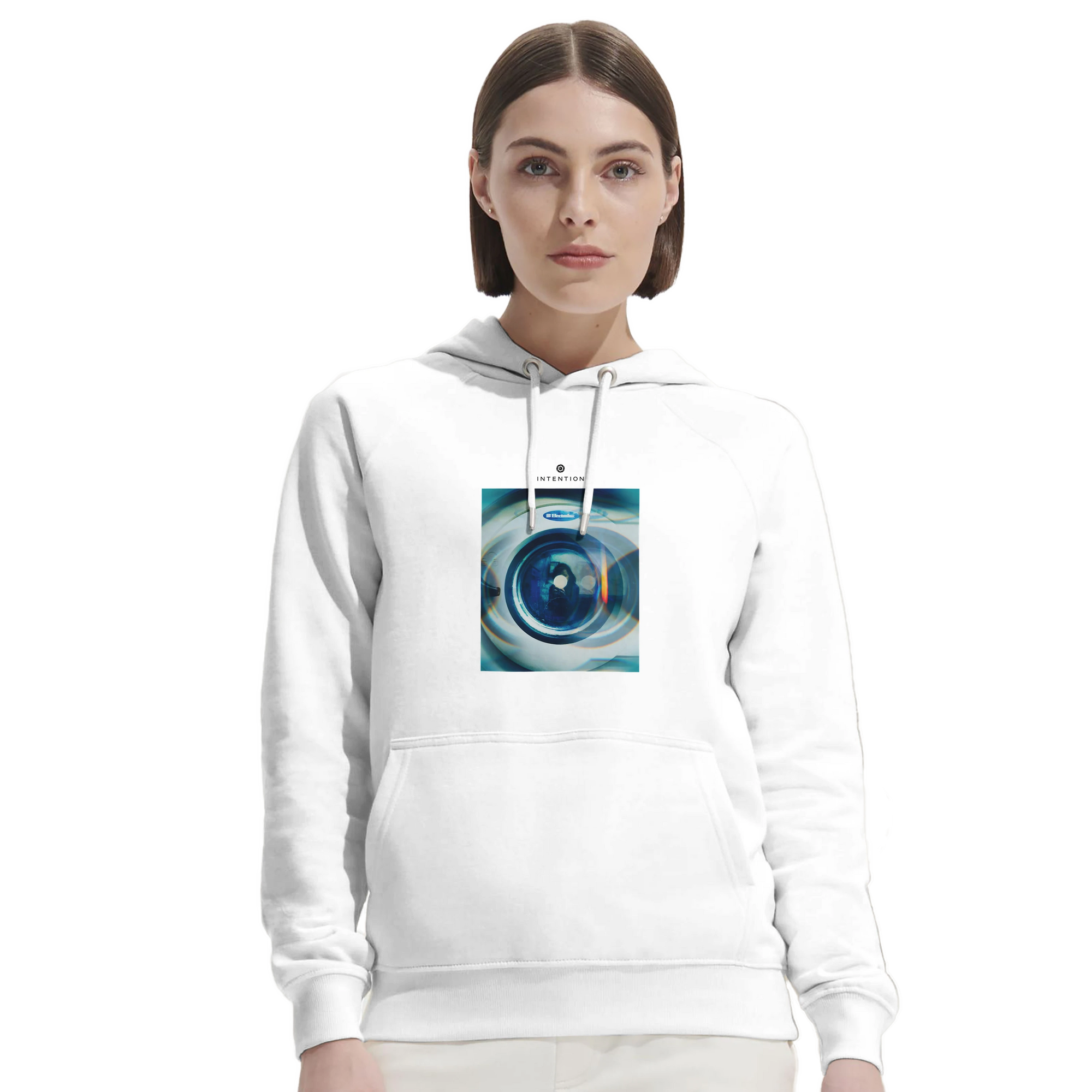 Real - "Around and Around" Hoodie White 5
